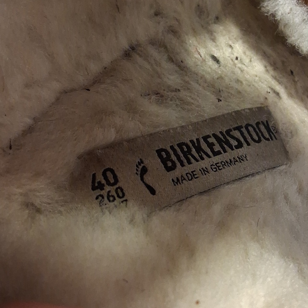 Birkenstock Suede With Fur Size 40 - Picture 7 of 9